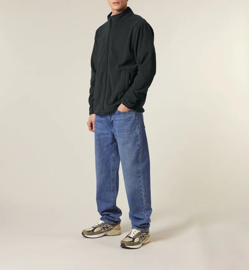 UNIPOLAR UNIPOLAR Herren vegan Jacke Guid, Schwarz, – Produktbild 1 von 2