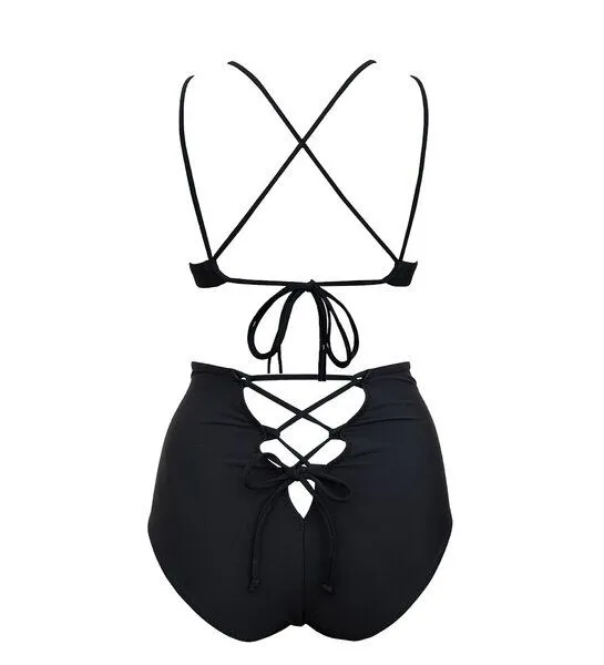 Anekdot Anekdot Bikini Set Nova Top + Nova High Slip, Schwarz, – Produktbild 2 von 2