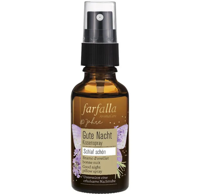 Farfalla Farfalla Duftöl Schlaf schön Lavendel Gute Nacht Kissenspray, 30 ml – Produktbild 1 von 1