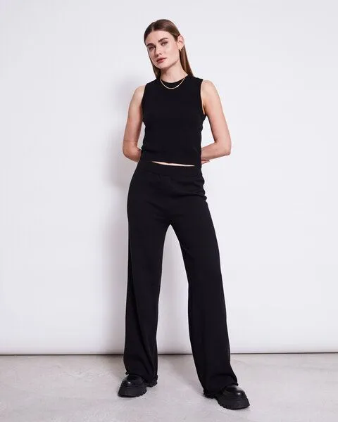 JAN N JUNE JAN N JUNE Top GARDA GOTS, Black, – Produktbild 1 von 4