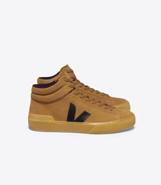 Veja Veja High-Top Sneaker Herren - Minotaur Suede, Braun (camel black), – Produktbild 2 von 4