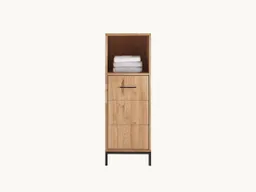 allnatura allnatura Badschrank "Sora" | mit 2 Schubladen | H115xB40xT35 cm – Produktbild 1 von 1