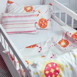 ingegerd ingegerd Kinderbettwäsche starflower orange – Produktbild 1 von 1