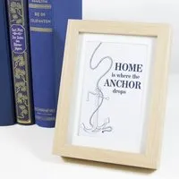 Bow & Hummingbird Bow & Hummingbird Postkarte Home is ... – Produktbild 1 von 1