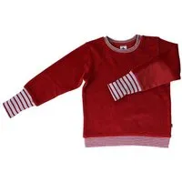 Leela Cotton Leela Cotton Nicky Sweatshirt Bio-Baumwolle Langarmshirt Pullover Sweatpullover, Rot-ziegel, – Produktbild 1 von 1