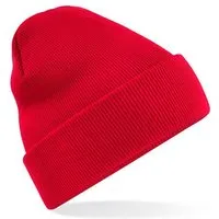 Beechfield Beechfield Damen/Herren Beanie Wintermütze Strickmütze Recycelt, Classic red, – Produktbild 1 von 1