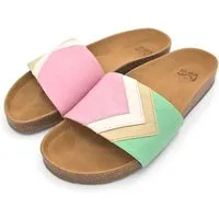 Fünve Fünve Vegane Slides mit Fußbett | Damen, Strawberry (rosa), – Produktbild 1 von 1