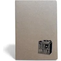 ilovemixtapes ilovemixtapes Notizbuch A5 | Das kleine Plattenregal | Handbedruckt im Siebdruck | Kraftpapier | Gepunktet | 32 Seiten | FSC-zertifiziert | Handmade – Produktbild 1 von 1