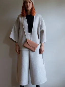 Ecostories Ecostories Oversize Kimono Waffelmond – Produktbild 1 von 1