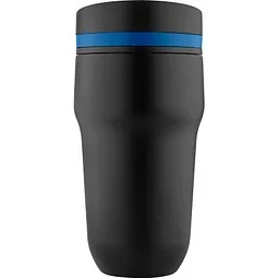Metmaxx® Metmaxx® Thermobecher CremaExtensaCeramica+, Schwarz / blau, – Produktbild 1 von 1