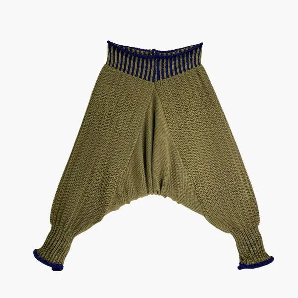 vincente vincente Sarouelhose, Olive, – Produktbild 3 von 4