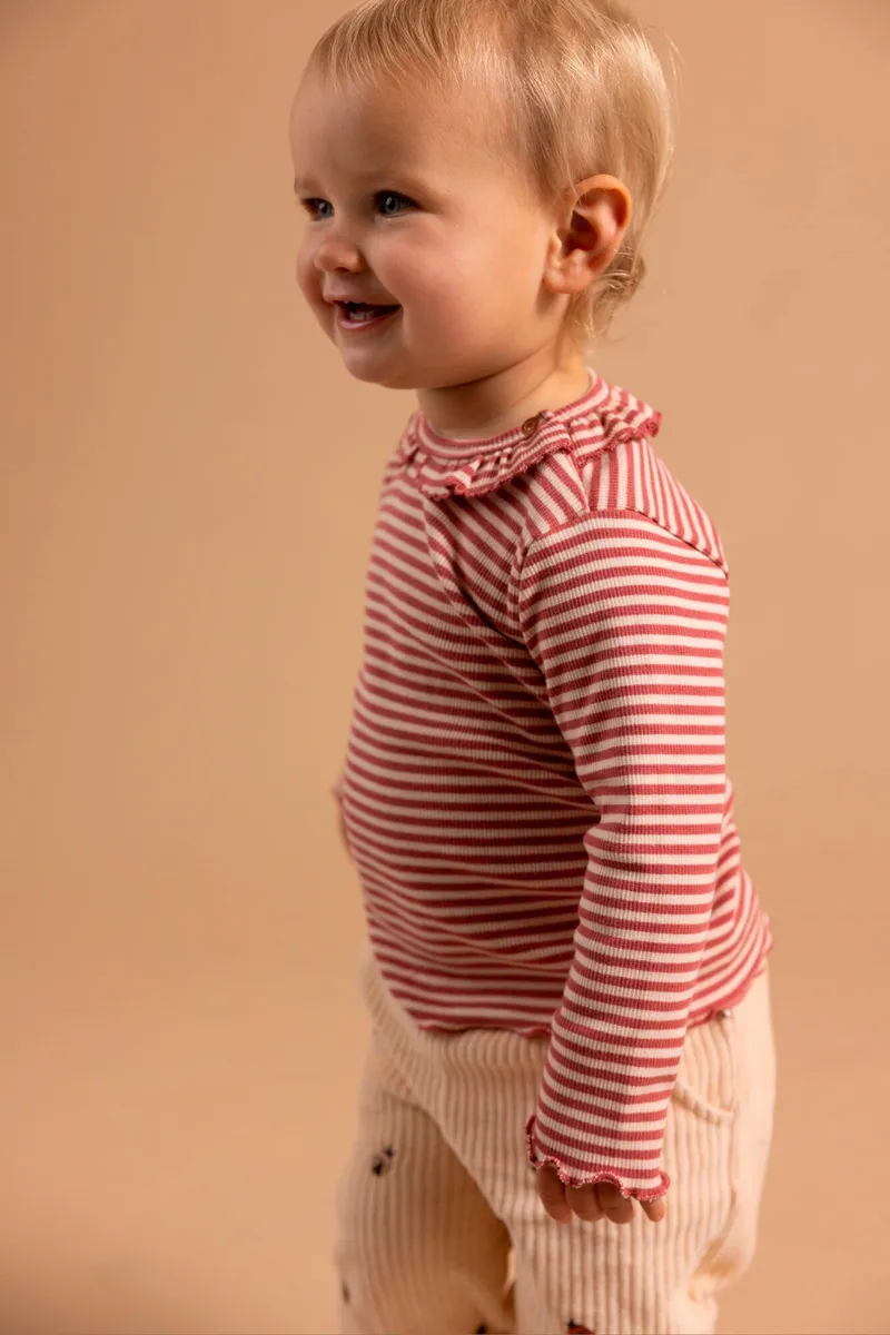 Noppies Baby Langarmshirt, Pink, – Produktbild 3 von 5