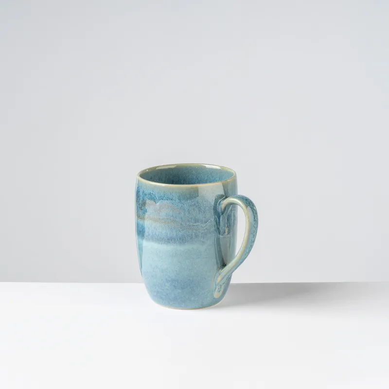 Gipfelstück Gipfelstück Tiefer See Kaffeebecher-Set, Steinzeug, Blau-türkis, – Produktbild 4 von 4