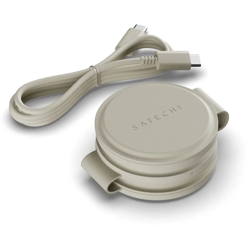 Satechi Satechi OntheGo Wireless Charger mit QI2 Sand 15W 3 in 1 – Produktbild 3 von 3