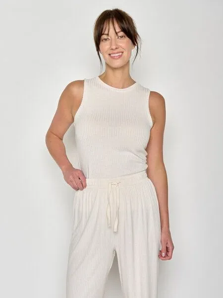 GreenBomb GREENBOMB Basic Few - Sportliches Top aus LENZING TENCEL Mix / Fair & Vegan, Weiß (off white), – Produktbild 1 von 4