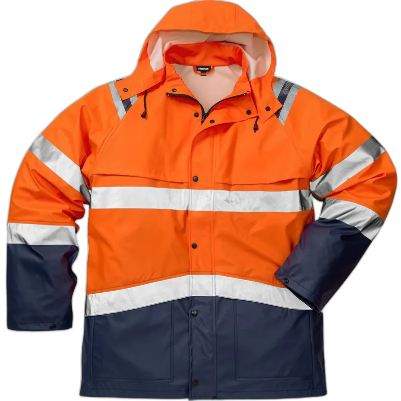 Fristads Regenjacke Fristads Classe 3 4624 RS, Orange, – Produktbild 2 von 2