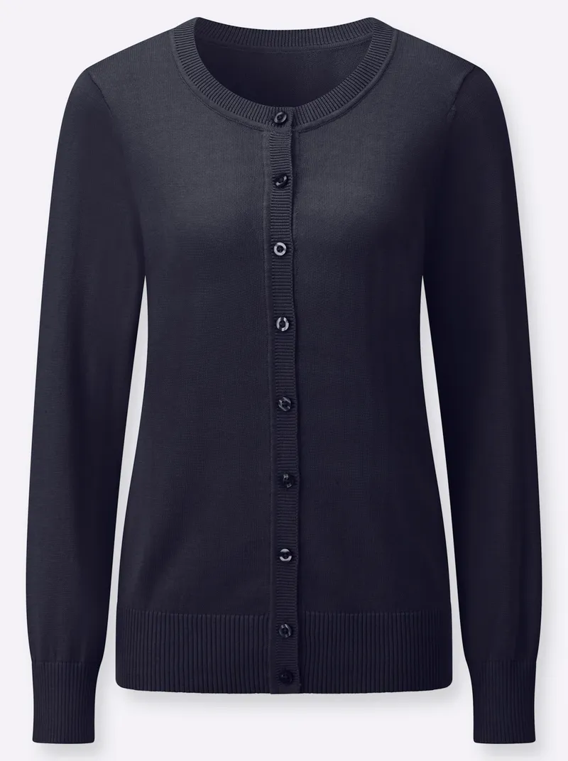 Witt Cardigan, Marine, – Produktbild 1 von 2