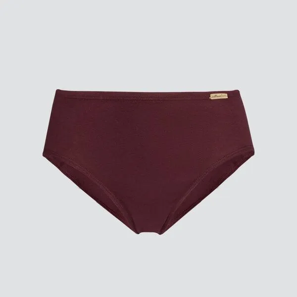comazo|earth comazo|earth Fairtrade Pure Cotton Jazz-Pants | GOTS zertifiziert, Burgund, – Produktbild 3 von 4