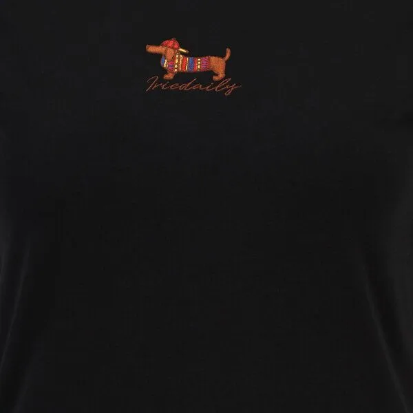 Iriedaily Iriedaily Dacksi Tee, Schwarz, – Produktbild 2 von 3