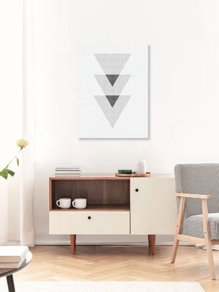 Photocircle Photocircle Poster / Leinwandbild - Triangles 1 – Produktbild 3 von 4