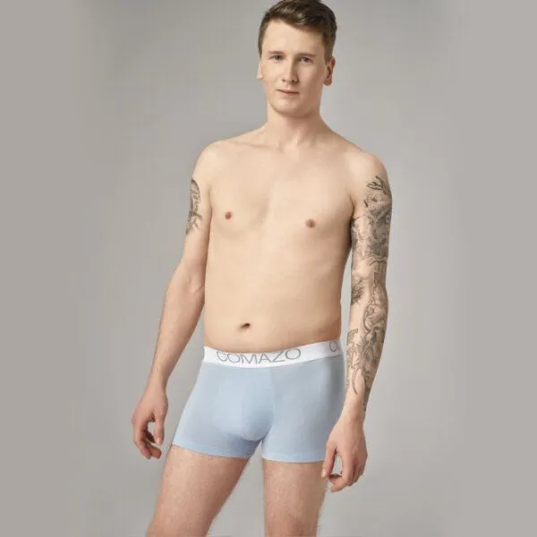 comazo|earth comazo|earth Fairtrade Single Jersey Pants | GOTS zertifiziert, Sky, – Produktbild 4 von 4