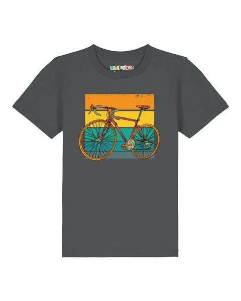 watabout.kids watabout.kids T-Shirt Kinder Retro Bike, Anthracite, – Produktbild 1 von 2