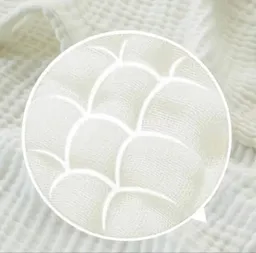 Sandiik Sandiik Spannbettlaken Premium Musselin Spannbettlacken mit Gummizug in Weiß, 180x200+25cm, Gummizug: Ja, Super Weich & super Soft, Made in Portugal – Produktbild 1 von 1
