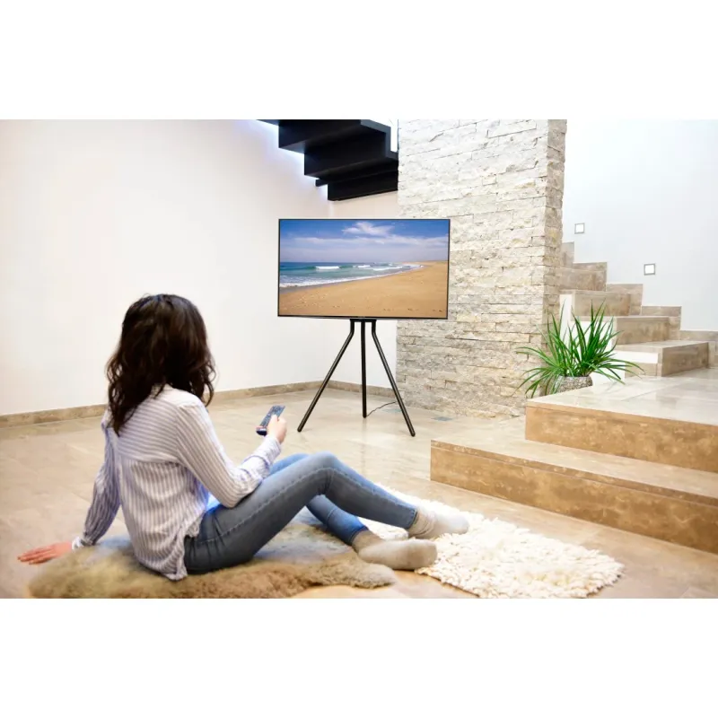 Hama Hama TV-Ständer, Staffelei freistehend, höhenverstellbar, 191 cm (75") bis 40 kg – Produktbild 5 von 6