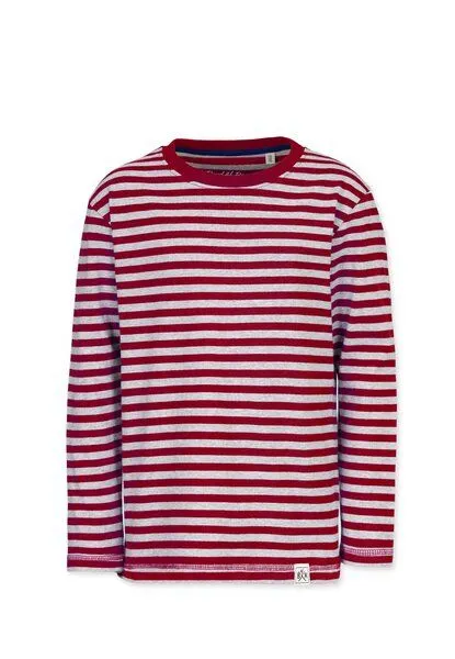 Band of Rascals Band of Rascals Striped Longsleeve, Brick-red, – Produktbild 2 von 4