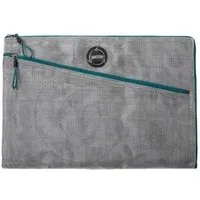 Smateria Smateria Laptophülle 15" Sothy, Silbergrau/petrol (mehrfarbig), – Produktbild 1 von 1