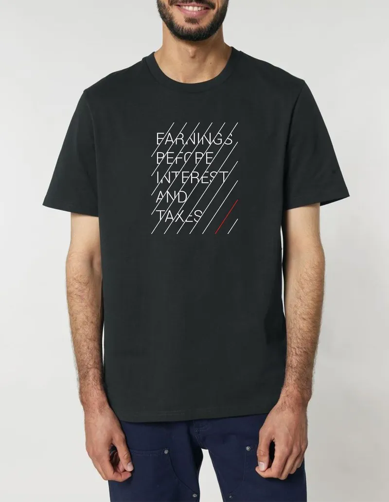 UNIPOLAR UNIPOLAR BWL T-Shirt EBIT, Black, – Produktbild 1 von 2