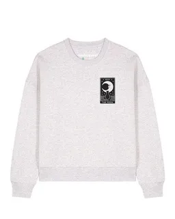 watapparel watapparel Sweatshirt Frauen Tarot The Moon – Produktbild 1 von 1