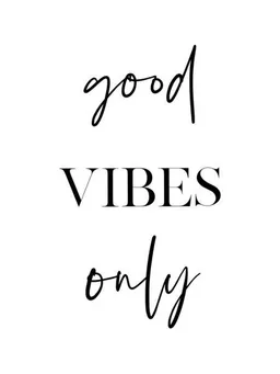 Photocircle Photocircle Poster / Leinwandbild - Good Vibes Only No2 – Produktbild 1 von 1
