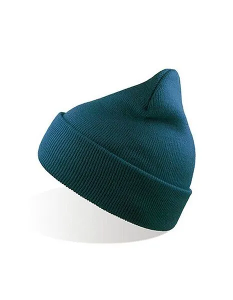 Atlantis Headwear Atlantis Headwear Atlantis Mütze mit Bund in 35 Farben erhältlich, Petrol, – Produktbild 1 von 3