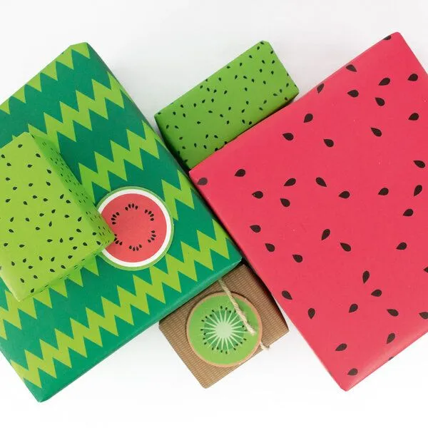 Bow & Hummingbird Bow & Hummingbird Geschenkverpackungs-Set Freche Früchte – Produktbild 1 von 4