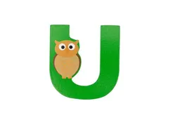 El Puente El Puente Holzbuchstabe U "Uhu" | Fair Trade & Handmade aus Sri Lanka – Produktbild 1 von 1
