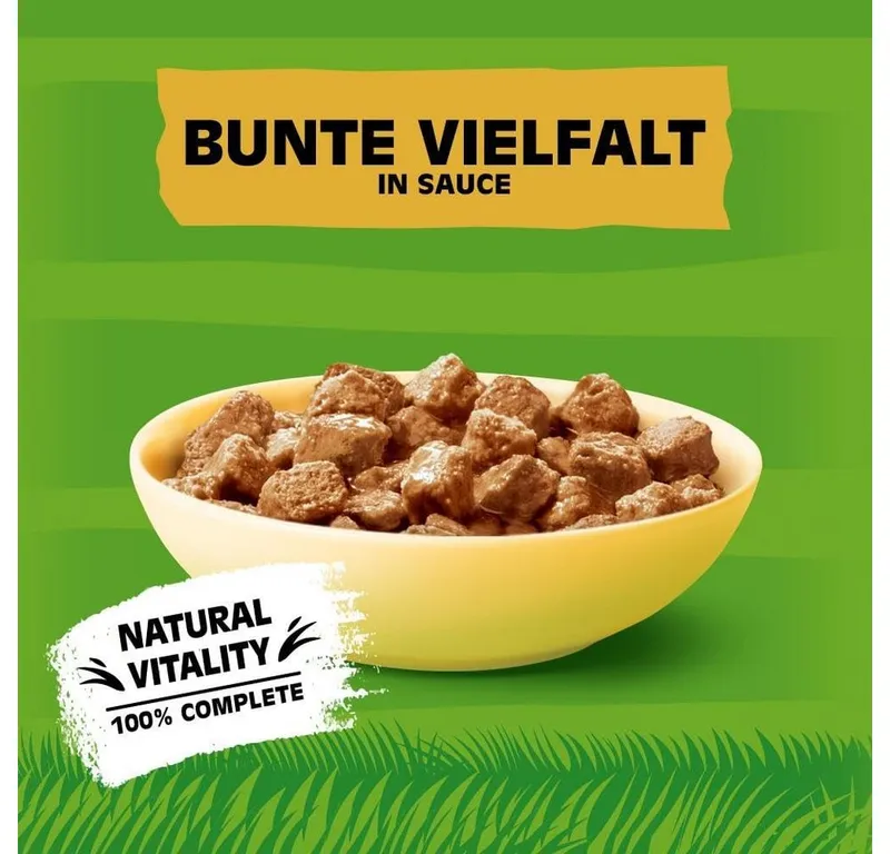 KITEKAT KITEKAT KITEKAT™ Portionsbeutel Multipack Bunte Vielfalt in Sauce 4 x 12 x 85g, für: Katze – Produktbild 4 von 5