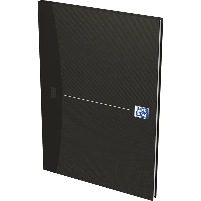 OXFORD OXFORD Kladde Office Essentials Smart Black DIN A4 – Produktbild 1 von 2