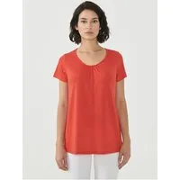 ORGANICATION ORGANICATION T-Shirt aus REPREVE® und LENZING ECOVERO, Red, – Produktbild 1 von 1