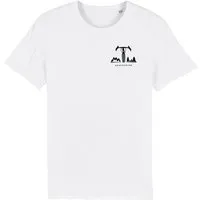päfjes päfjes Gravelride - Gravel Brust - Fair Wear Männer T-Shirt - White – Produktbild 1 von 1