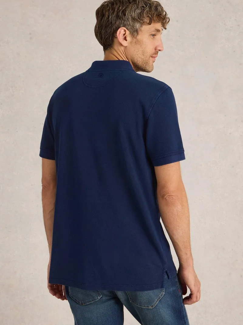 White Stuff Polo utilitaire - XXL, Blau, – Produktbild 4 von 4