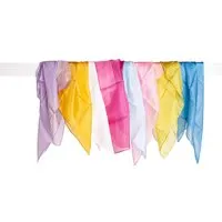 Wollmanufaktur Filges Seidentuch, 27 x 27 cm hellgrün – Produktbild 1 von 1