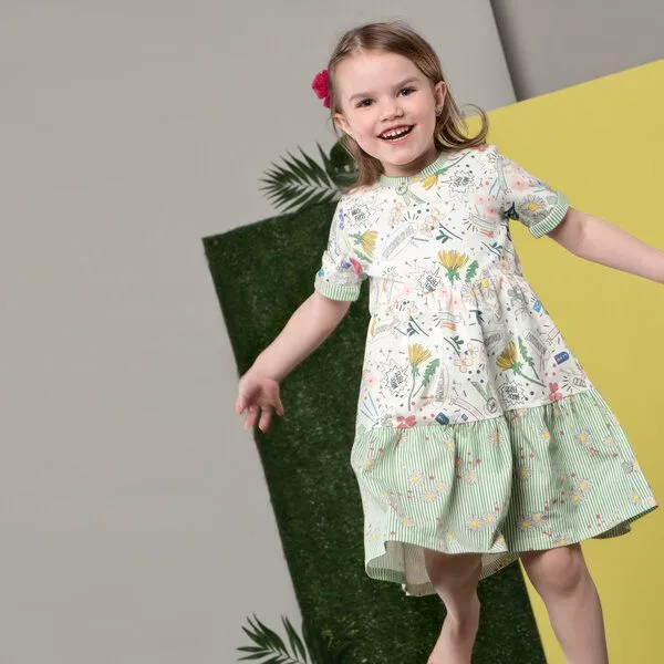 Marraine Kids Marraine Kids T-Shirt Kleid aus Bio Baumwolle Buttercup – Produktbild 1 von 4