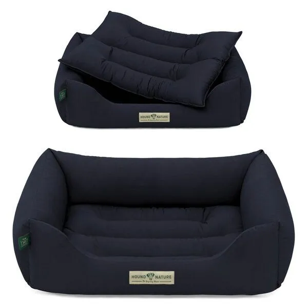 HOUND & NATURE HOUND & NATURE Öko Hundebett BERN, Blau, – Produktbild 3 von 4