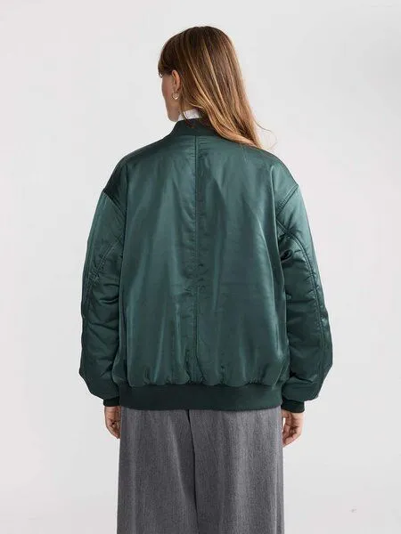 Yahmo Yahmo Grete gefütterte Wendejacke, Shadow/petrol, – Produktbild 4 von 4