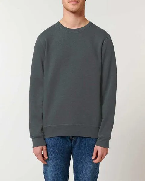 YTWOO YTWOO Unisex Sweatshirt | fairtrade & ökologisch, Anthrazit, – Produktbild 2 von 4