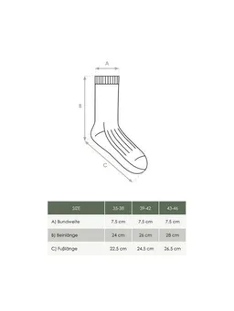 FUXBAU FUXBAU Gestreifte Jacquard Socken – Produktbild 1 von 1