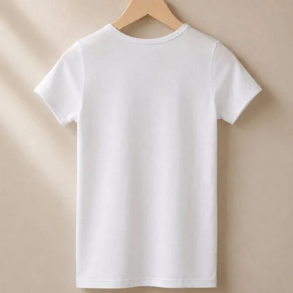 comazo|earth comazo|earth Fairtrade Natur Kinder Shirt kurzarm | GOTS zerftifiziert, Weiss, – Produktbild 3 von 5