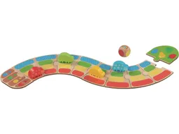 Goki goki Glückskäferrennen Würfelspiel aus Holz Länge ca. 57,5 cm – Produktbild 1 von 1