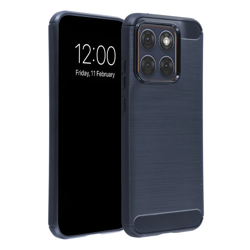 imoshion imoshion Brushed Back Cover für das Motorola Edge 70 Fusion, Dunkelblau, – Produktbild 1 von 1